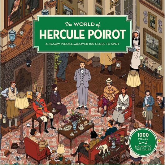 1000-Piece Jigsaw Puzzle | The World of Hercule Poirot