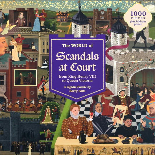 1000-Piece Jigsaw Puzzle | The World of Scandals at Court