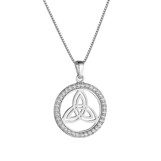 Solvar | Round Trinity Knot Pendant