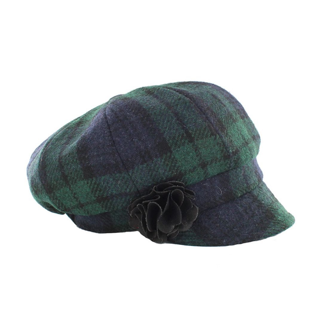 Mucros Weavers | Women's Tweed Newsboy Hat