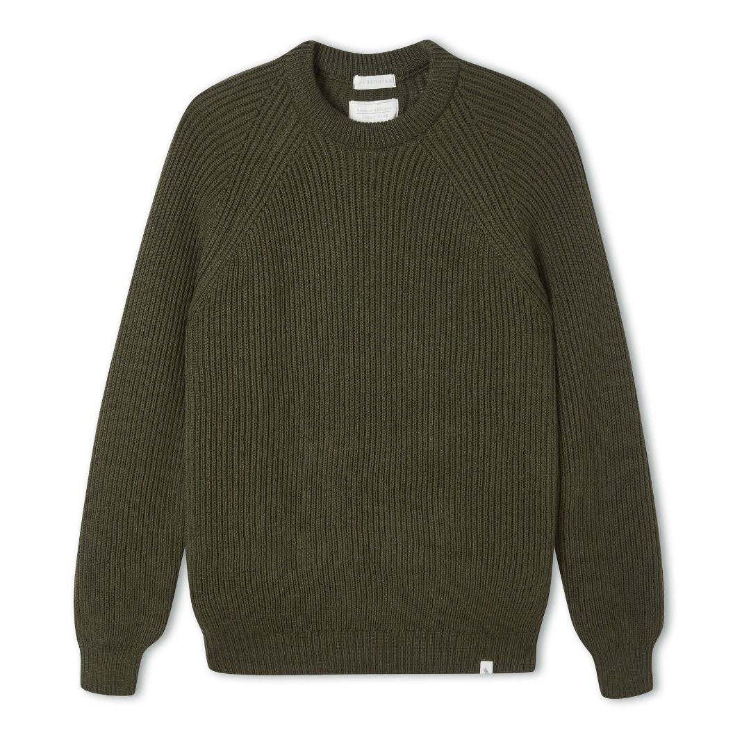 Peregrine | Ford Crewneck Sweater - Olive