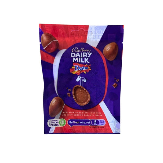 Cadbury | Dairy Milk Mini Daim Eggs Bag 77g