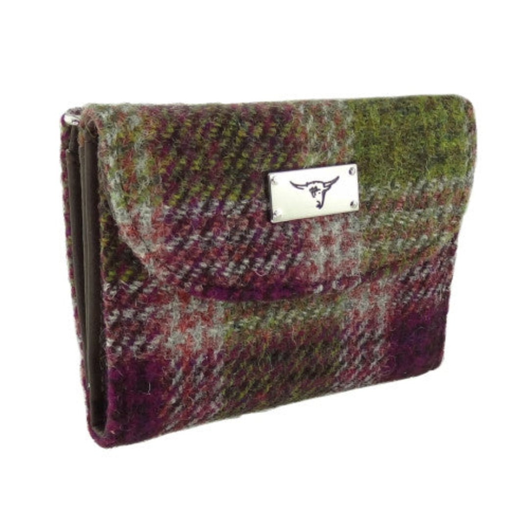Harris Tweed | Jura Wallet - Heather Check