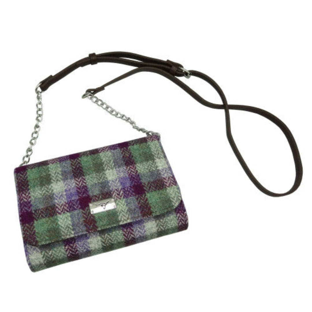 Harris Tweed | Strathy Handbag - Green Small Check
