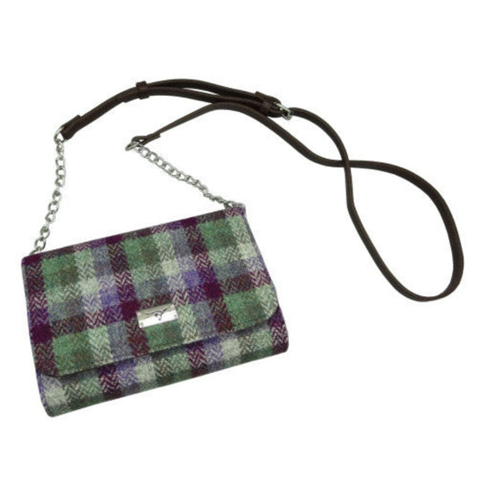 Harris Tweed | Strathy Handbag - Green Small Check