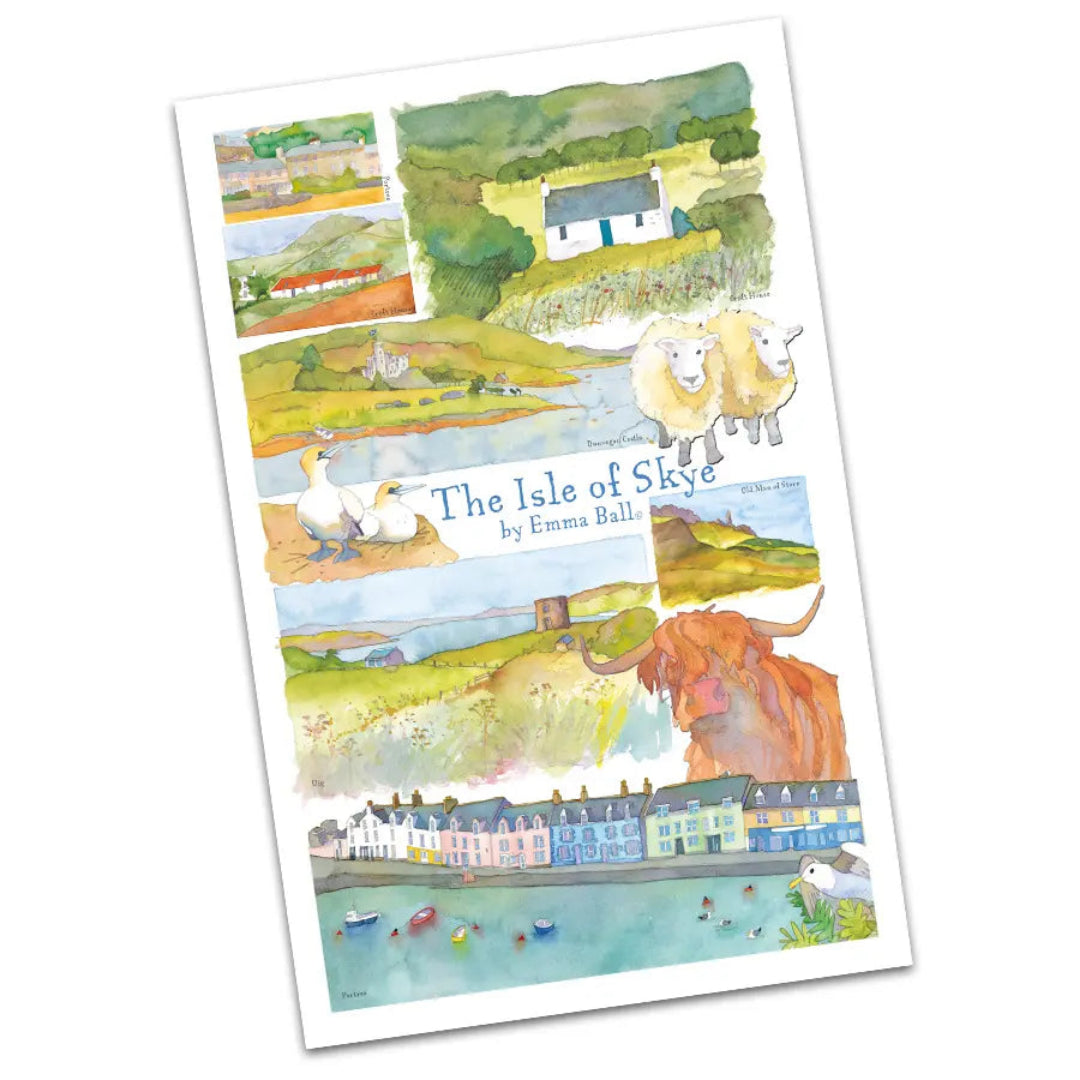 Emma Ball | Isle of Skye Tea Towel