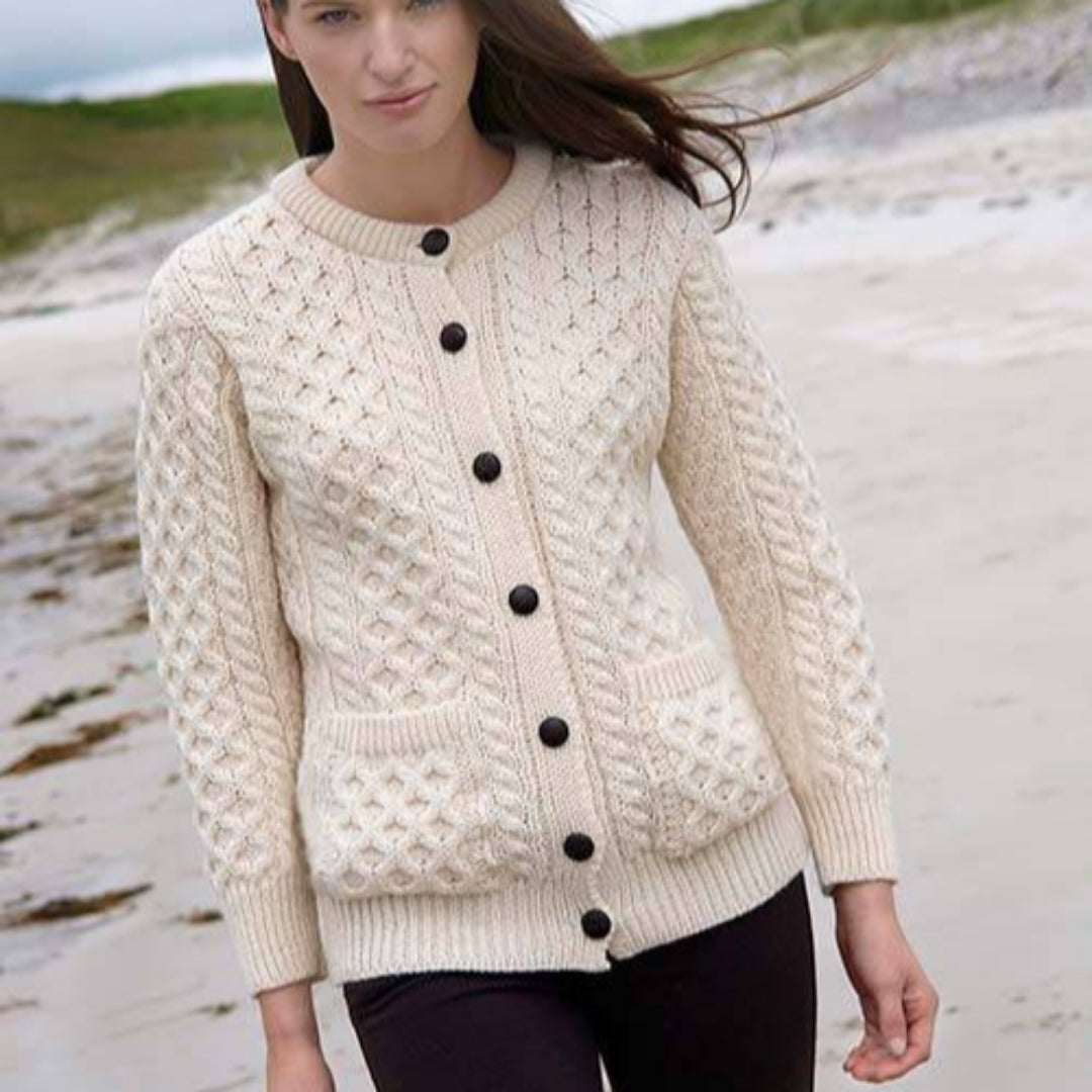 Aran Crafts | Lumber Cardigan