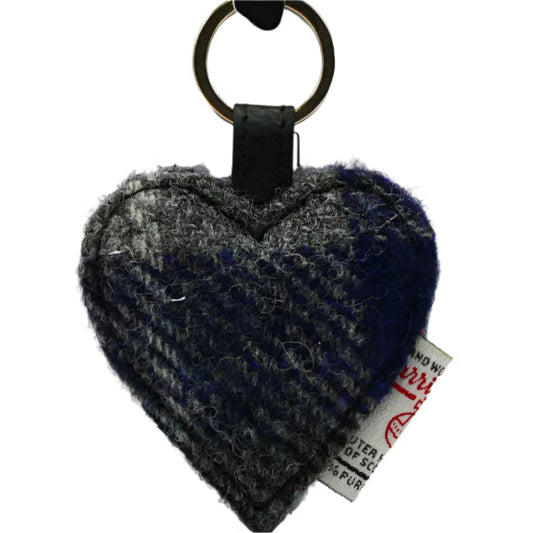 Harris Tweed | Heart Keyring