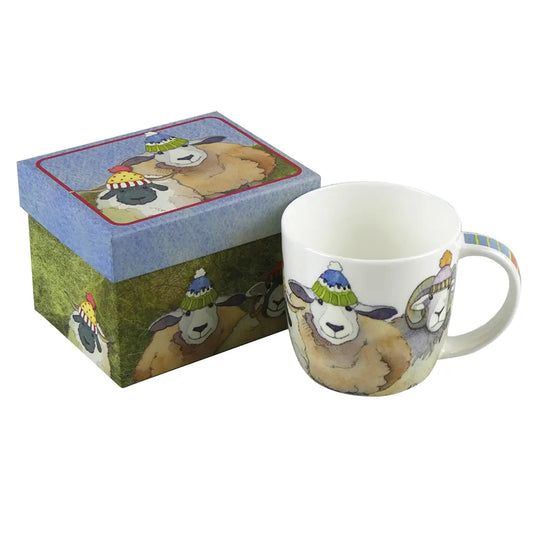 Emma Ball | Happy Sheep Bone China Mug