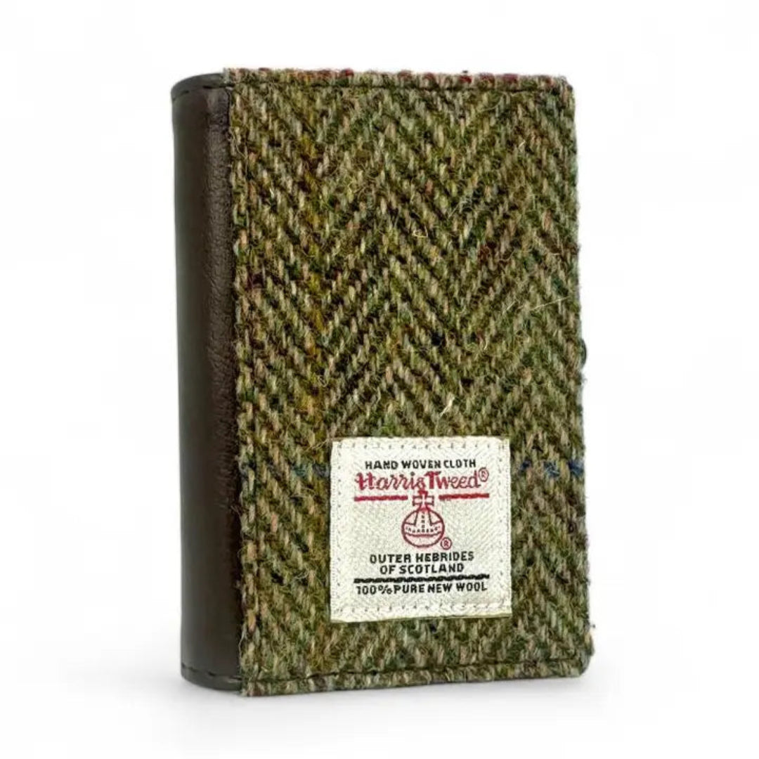Harris Tweed | Pop Up Card Wallet | Country Green