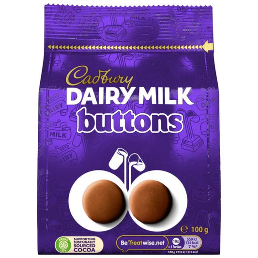 Cadbury | Milk Chocolate Buttons - 100g