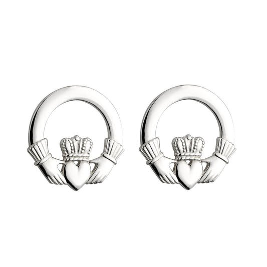 Solvar | Claddagh Stud Earrings