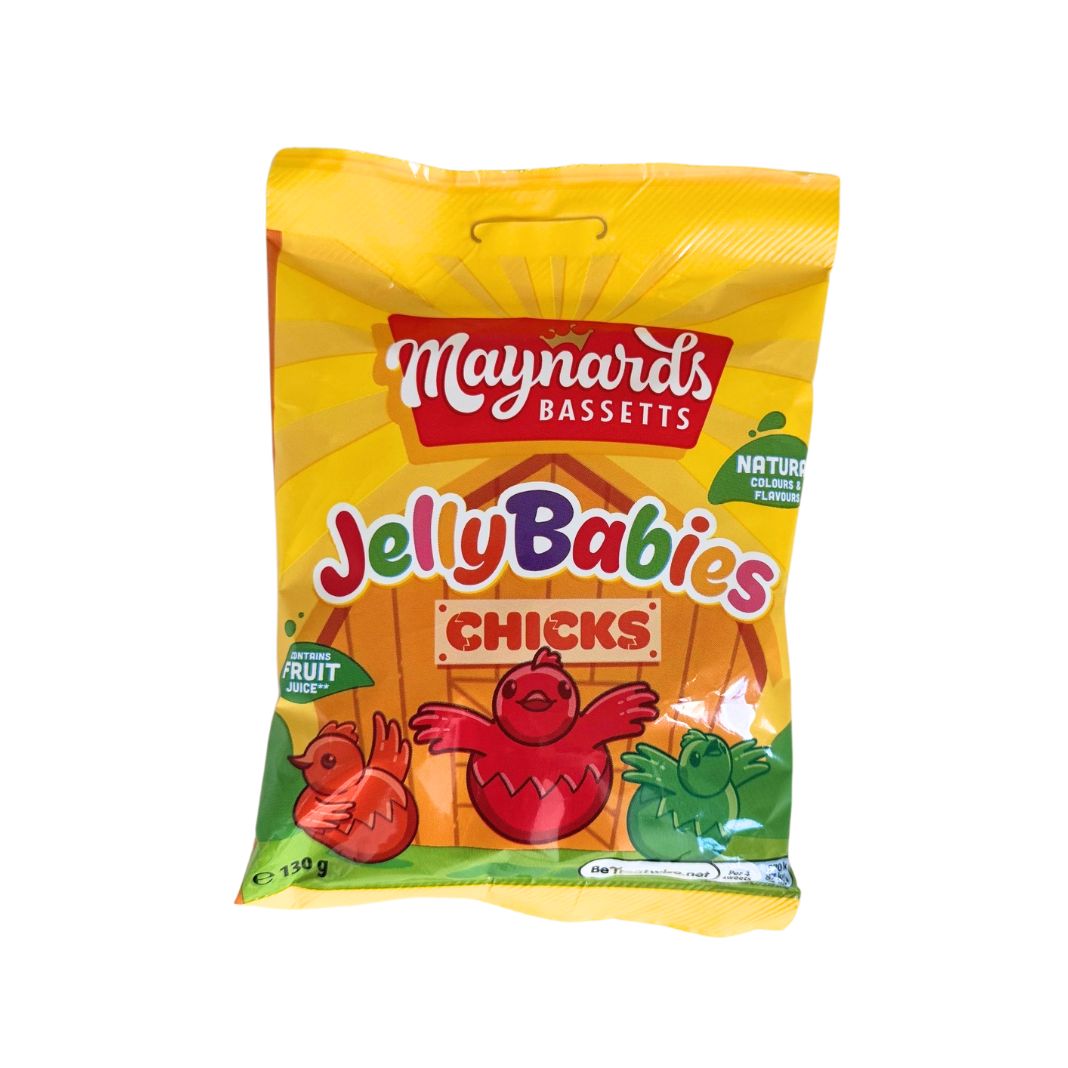 Maynards Bassetts | Jelly Babies Chicks 130g