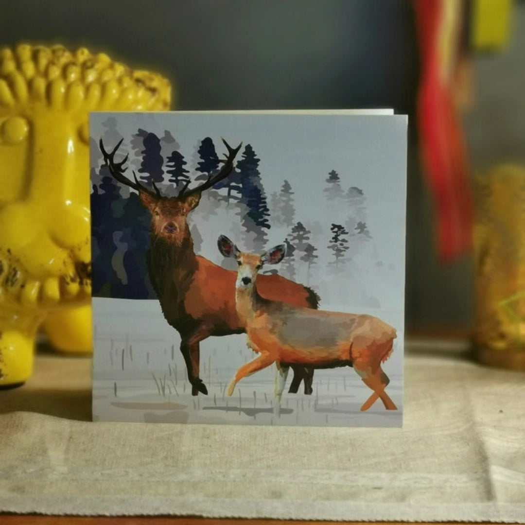 Periodic Society | Stag & Doe Greeting Card