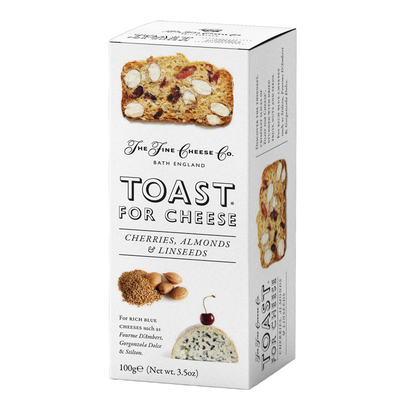 Fine Cheese Co. | Cherries, Almonds & Linseed Toast for Cheese 100g