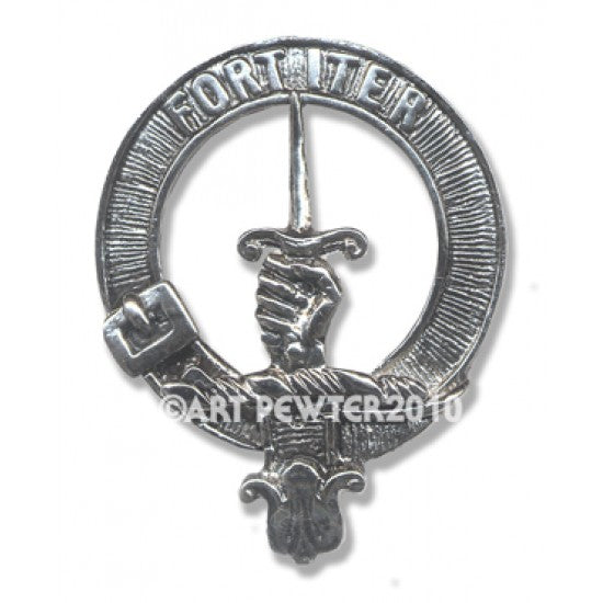 Art Pewter | Clan Cap Badge