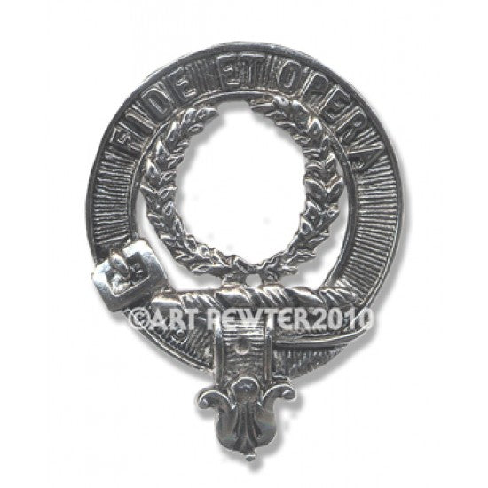 Art Pewter | Clan Cap Badge