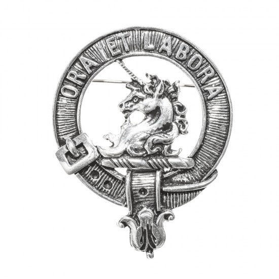 Art Pewter | Clan Cap Badge