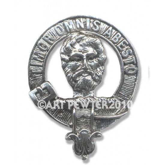 Art Pewter | Clan Cap Badge