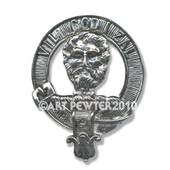 Art Pewter | Clan Cap Badge
