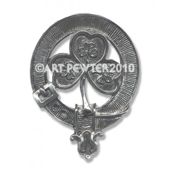 Art Pewter | Clan Cap Badge