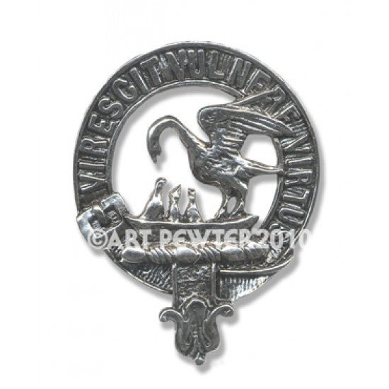 Art Pewter | Clan Cap Badge