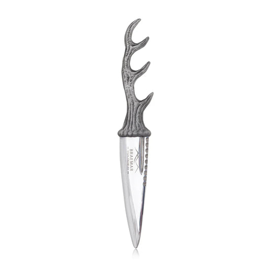 Sgian Dubh | Antler Matte Pewter