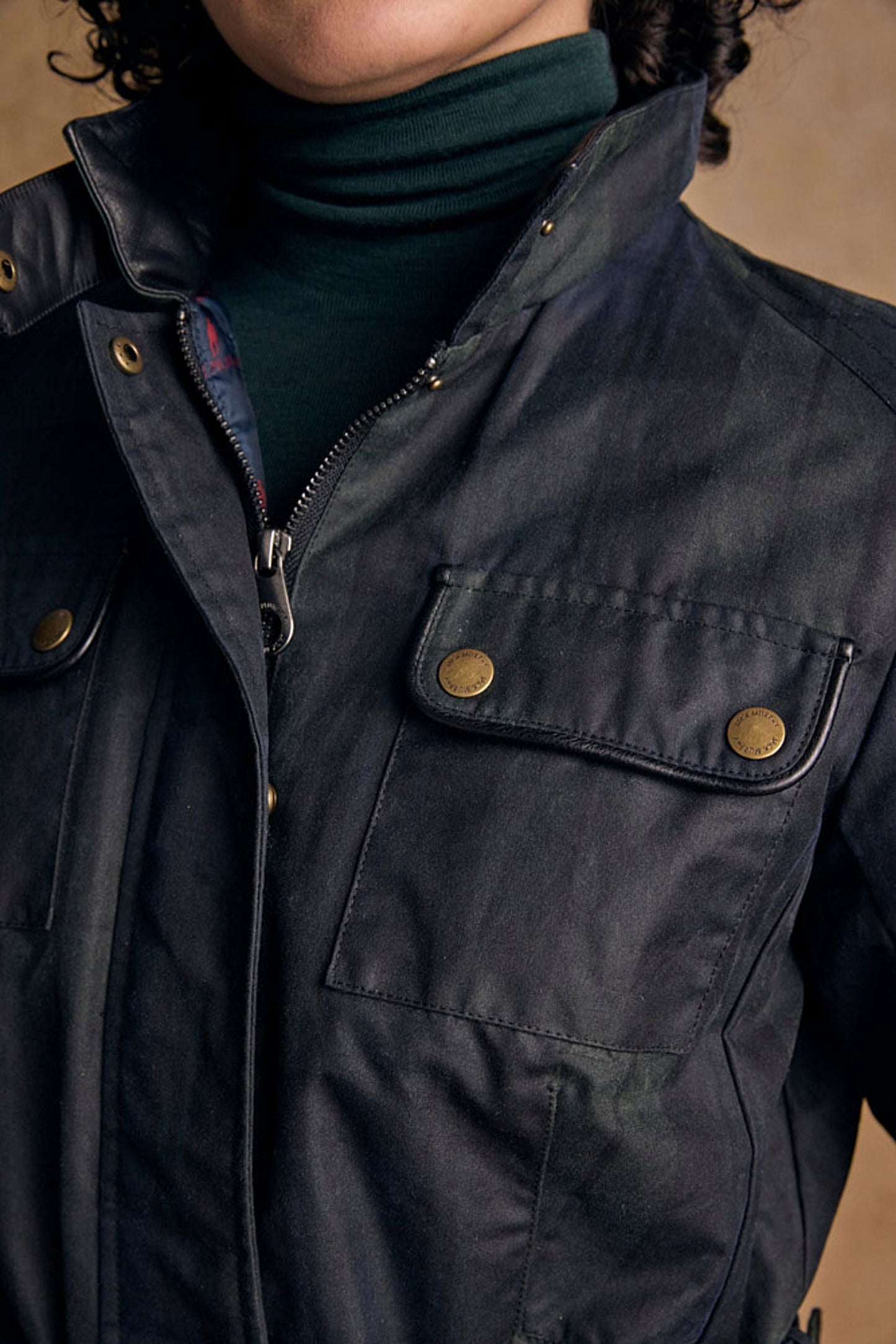 Jack Murphy | Orla Waxed Cotton Jacket - Blackwatch