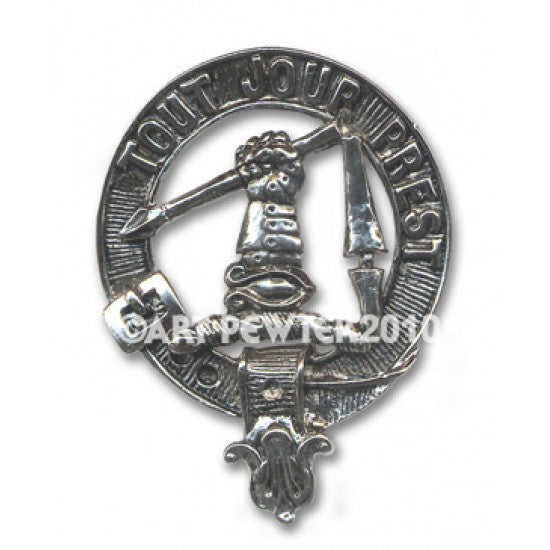 Art Pewter | Clan Cap Badge