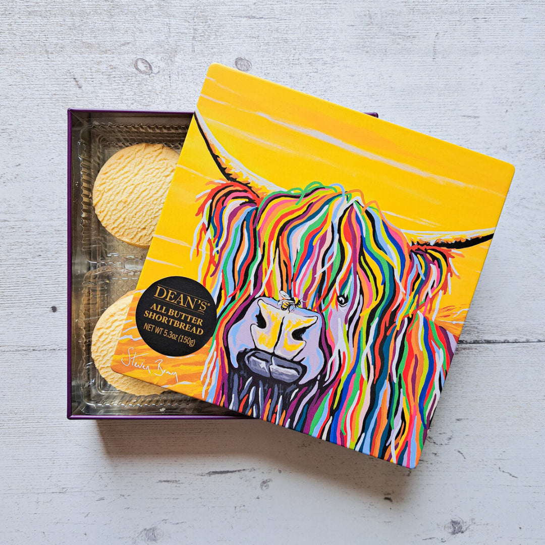 Dean's | Highland Cow Shortbread Tin 150g