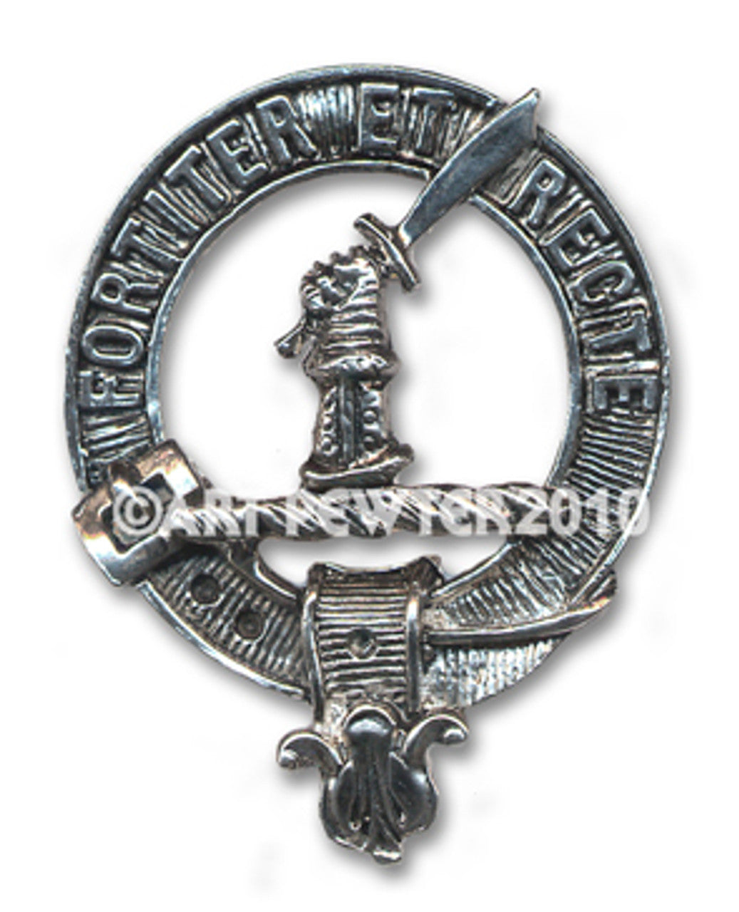 Art Pewter | Clan Cap Badge