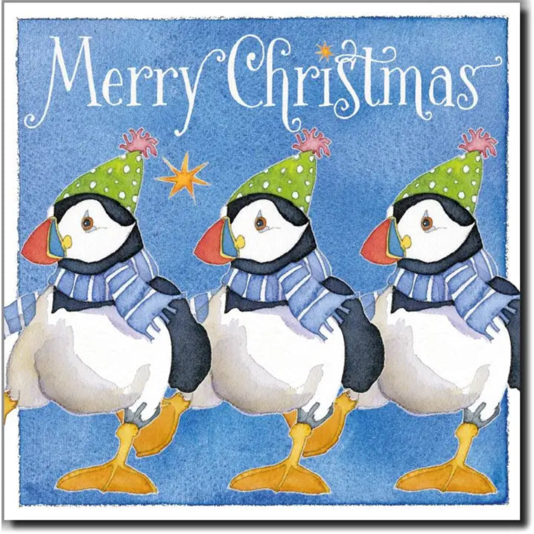Emma Ball | 6 Card Pack - Three Puffins