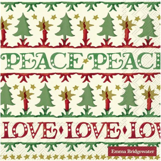 Emma Bridgewater Christmas Joy Napkins | Lunch Size