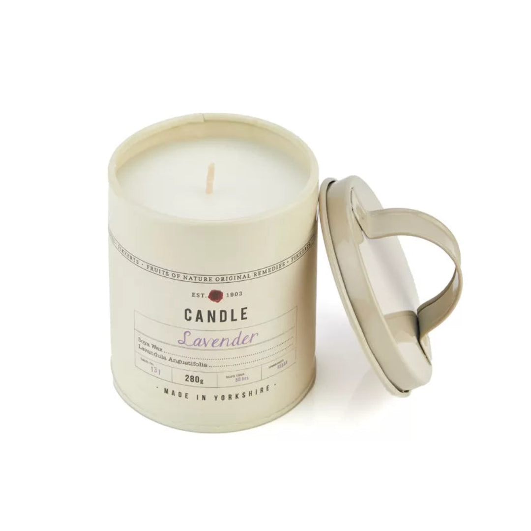Fikkerts | Fruits of Nature Large Candle Tin - Lavender