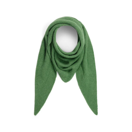 Fisherman Out Of Ireland | 100% Geelong Lambswool Scarf - Fern