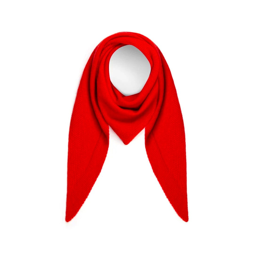 Fisherman Out Of Ireland | 100% Geelong Lambswool Scarf - Flame