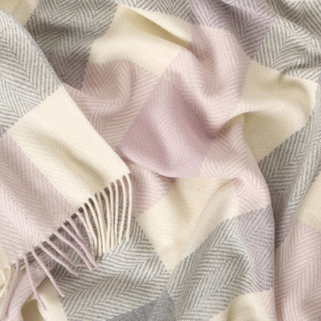 Foxford Woollen Mills | Cashmere & Lambswool Throw - Emily