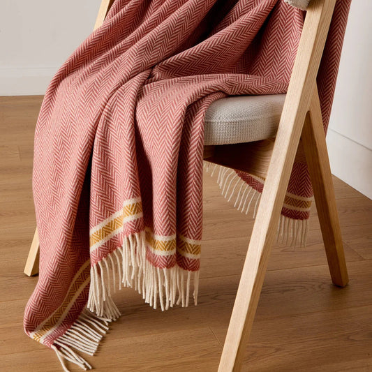 Foxford Woollen Mills | Cashmere & Lambswool Throw - Inishcrone