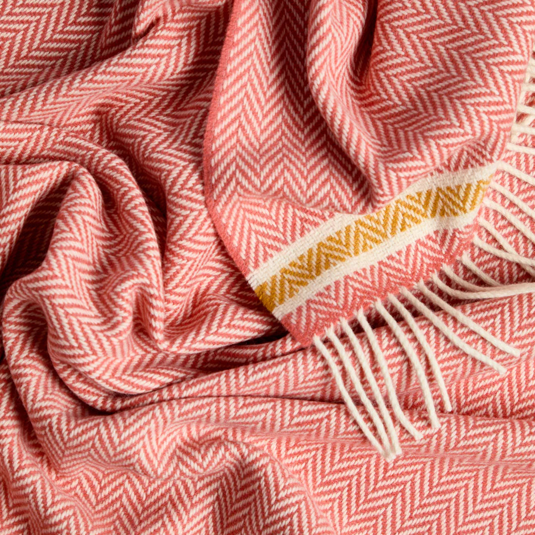 Foxford Woollen Mills | Cashmere & Lambswool Throw - Inishcrone