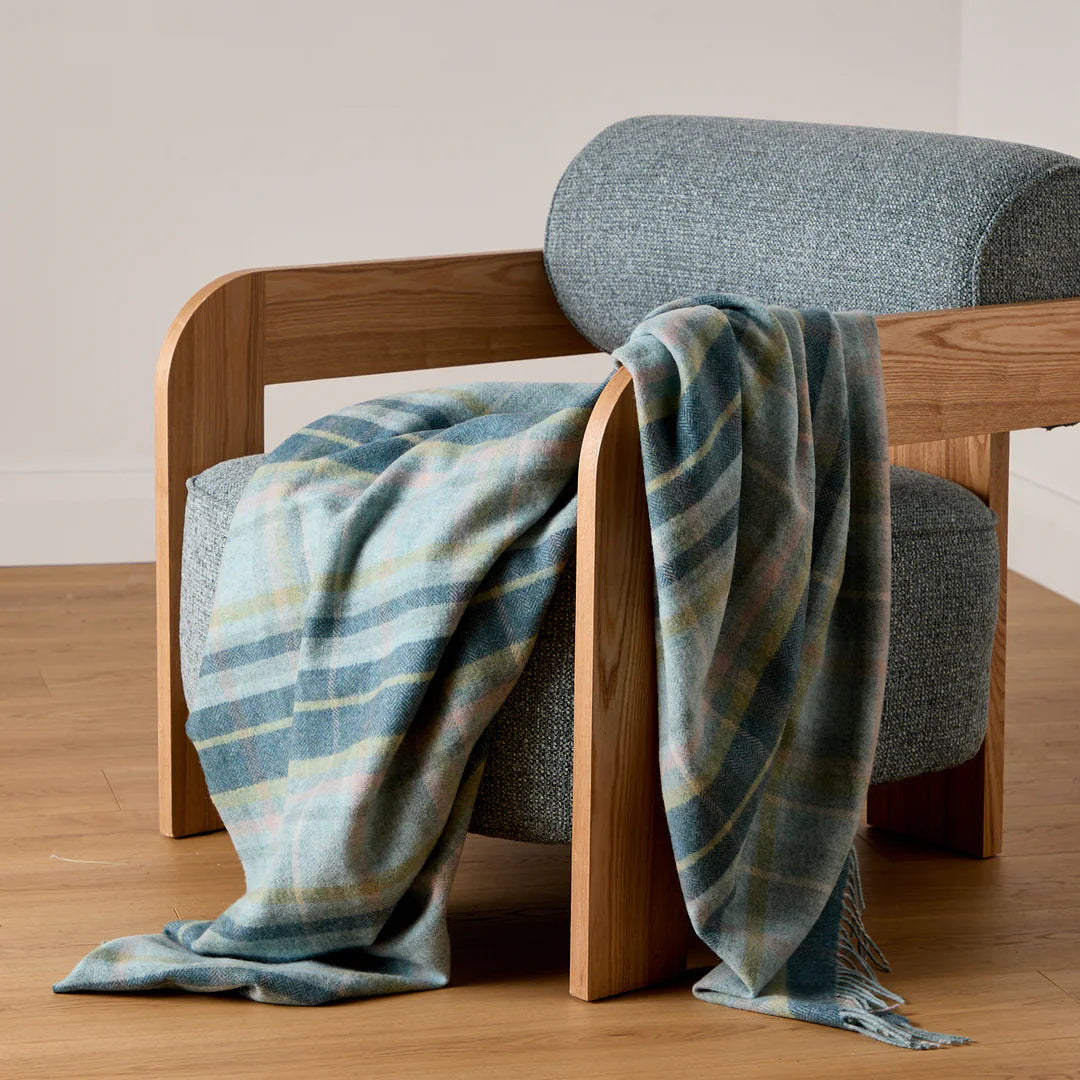 Foxford Woollen Mills | Lambswool Throw - Rosslare