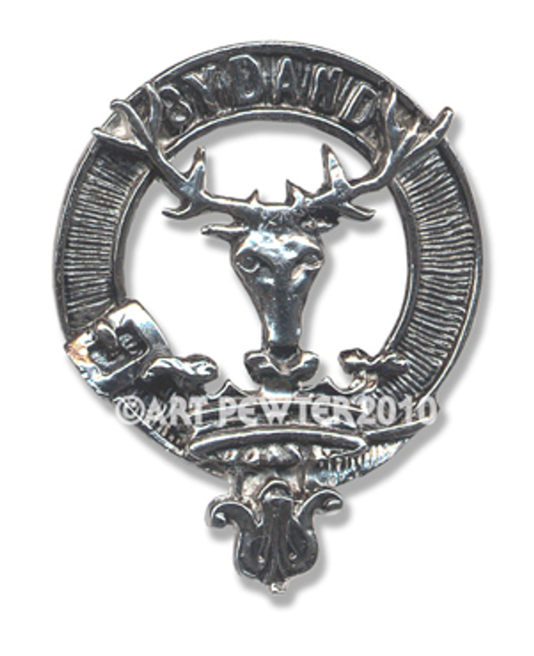 Art Pewter | Clan Cap Badge