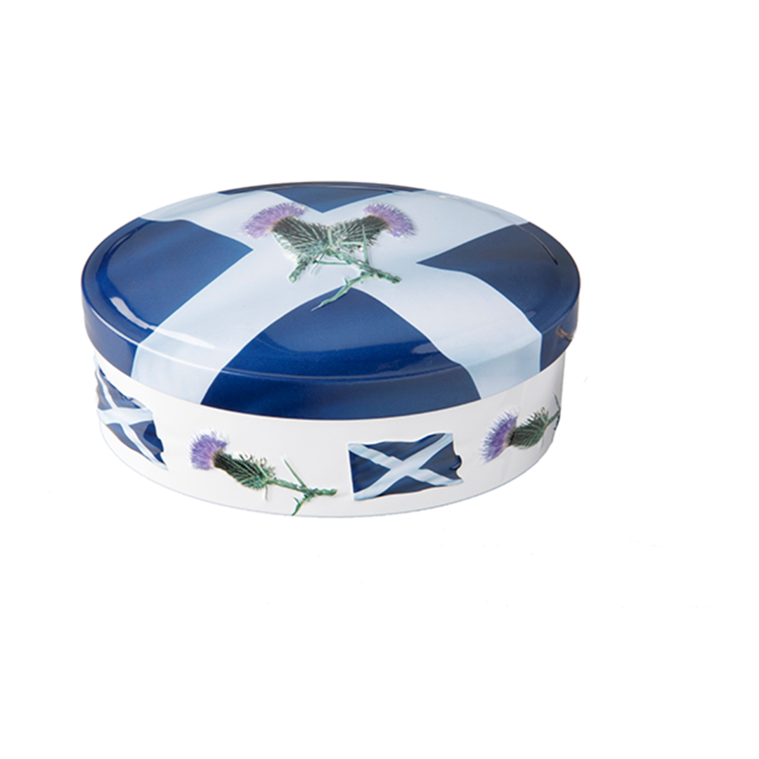 Gardiners  | Vanilla Fudge Saltire Thistle Tin 120g