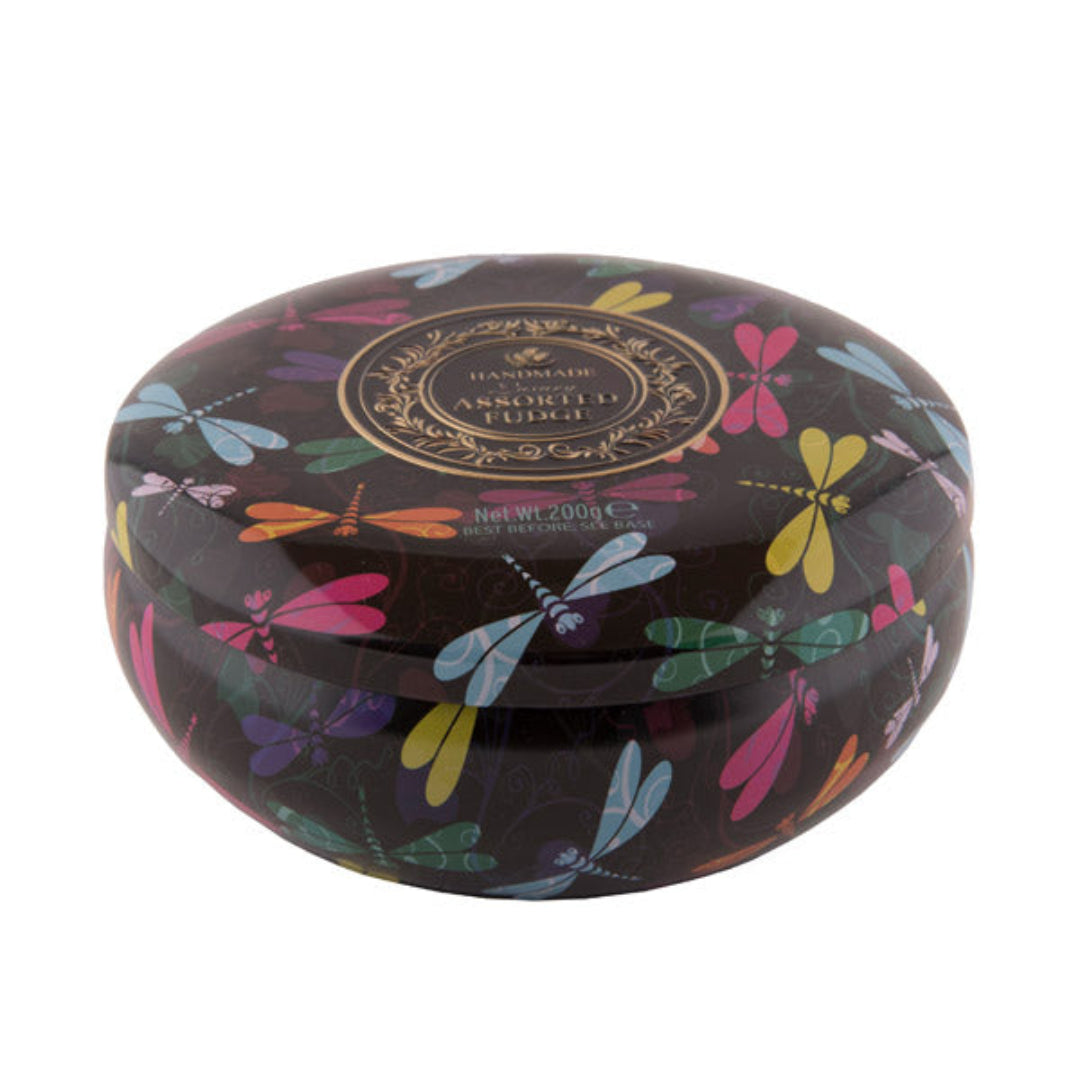 Gardiners of Scotland | Dragonfly Tin - Assorted Fudge 200g