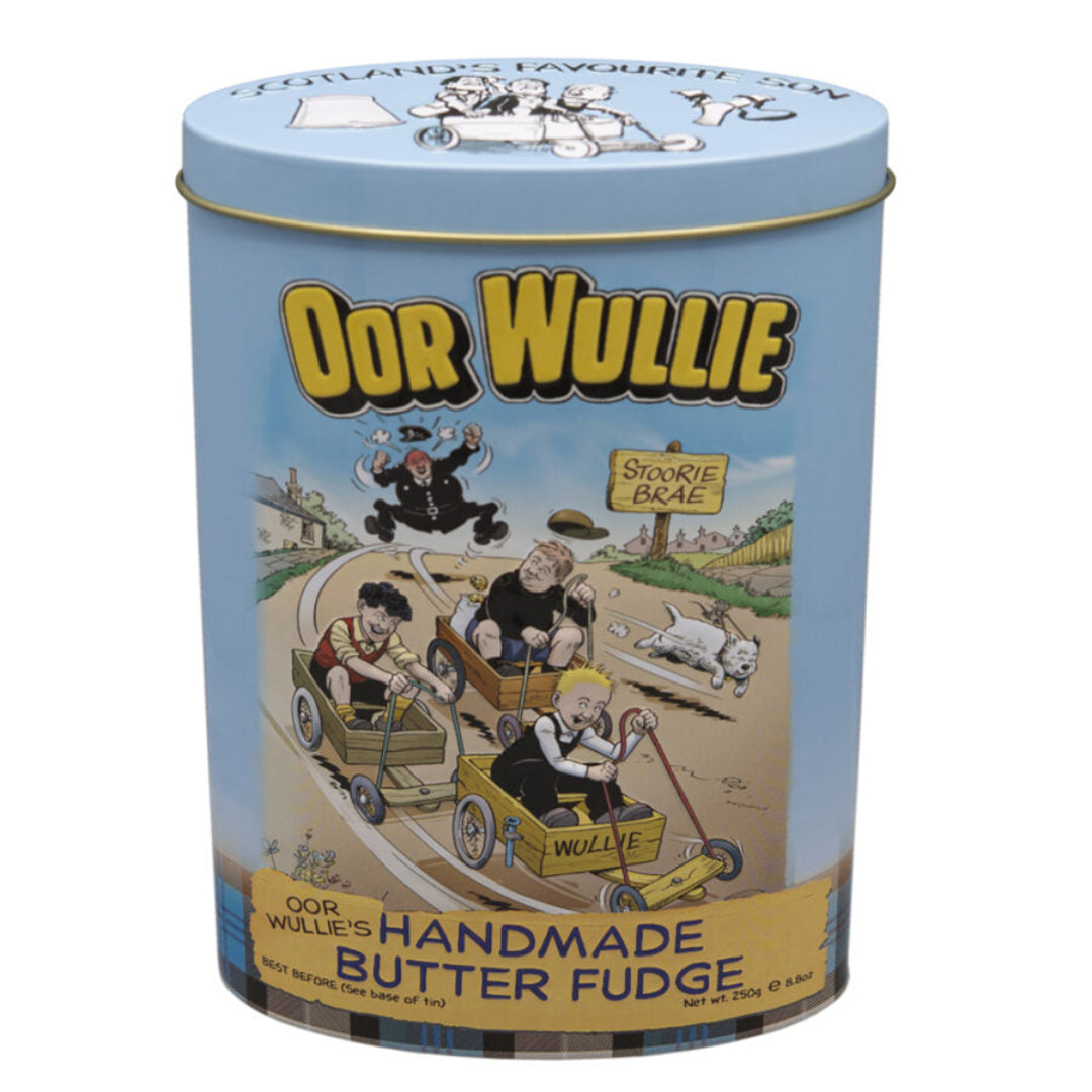 Gardiners of Scotland | Oor Wullie Scottish Fudge Tin 250g