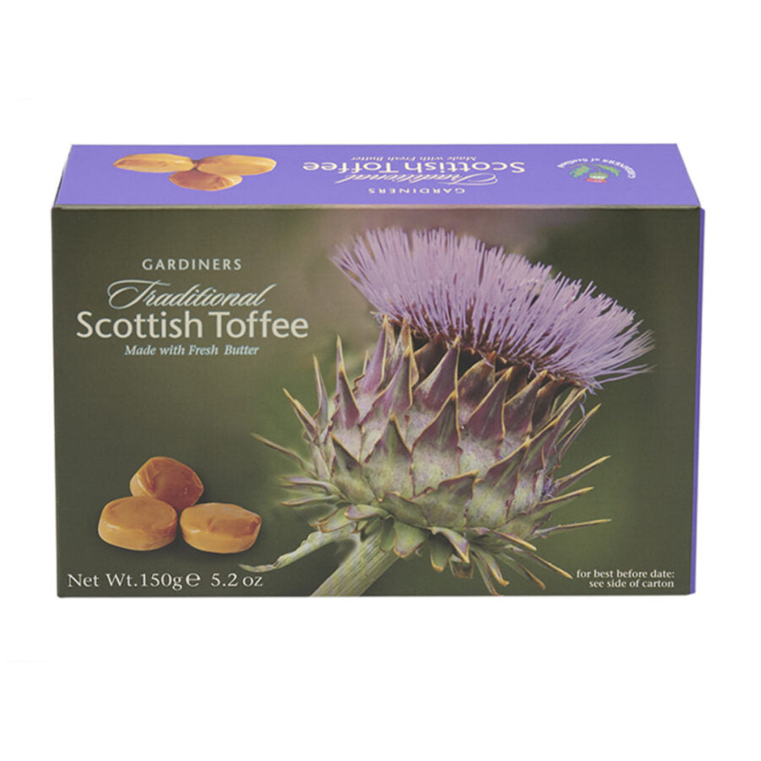 Gardiners of Scotland | Scottish Toffee Thistle Carton 150g