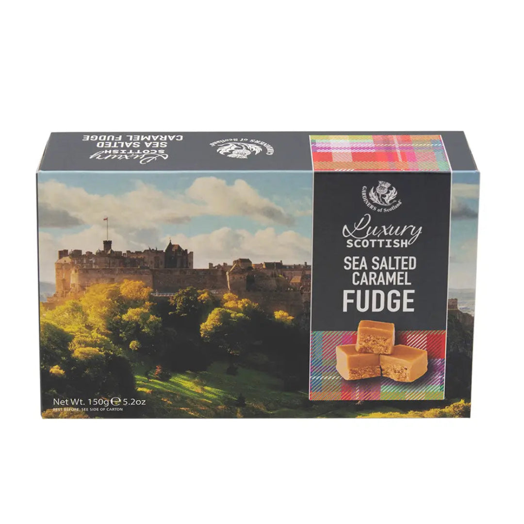 Gardiners of Scotland | Sea Salt & Caramel Fudge Carton 150g