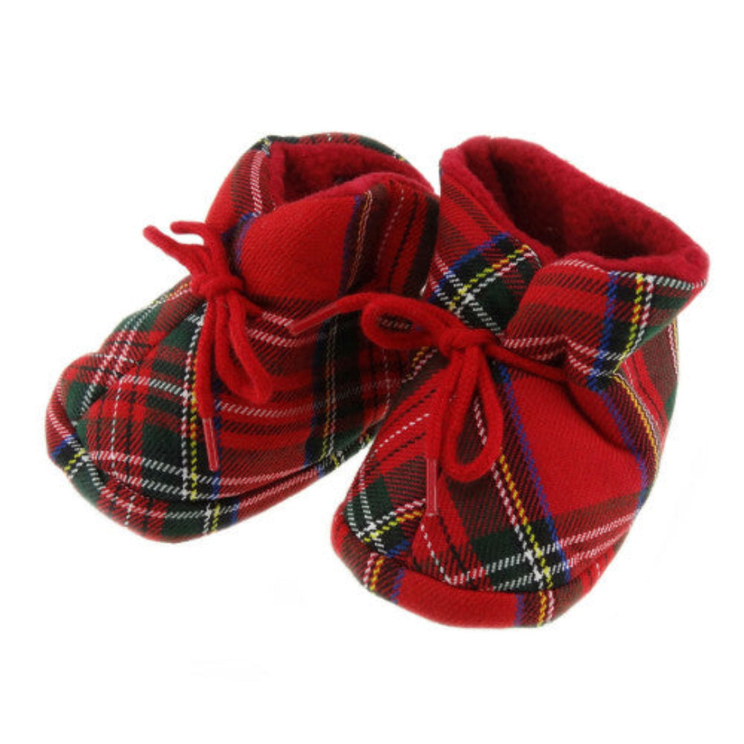 Royal Stewart Baby Booties 