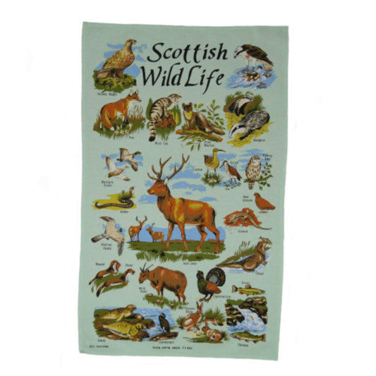 Glen Appin | Tea Towel - Scottish Wildlife
