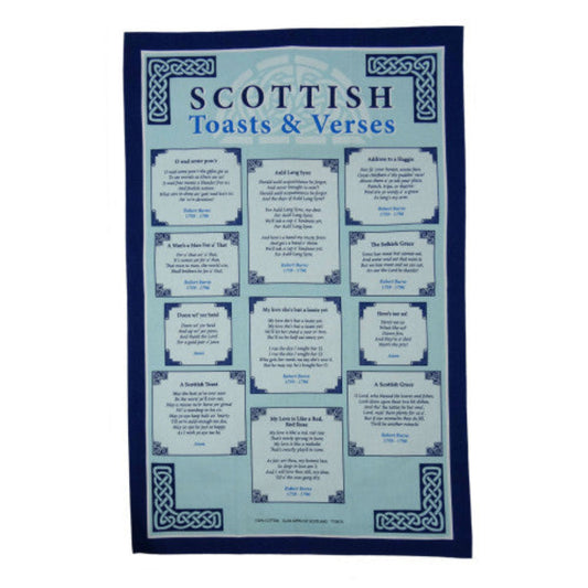 Glen Appin | Tea Towel - Toasts & Verses