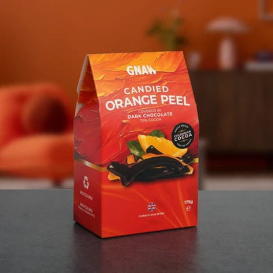 Gnaw | Dark Chocolate Orange Peel - 175g